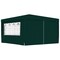 Edge Collections -13.1' x 13.1' x 9'-Green-Durable Party Tent with Side Walls for Outdoor Gatherings-1 pcs